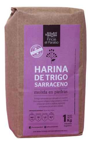 Fincas El Paraíso Whole Buckwheat Flour 2 X 1 Kg 0