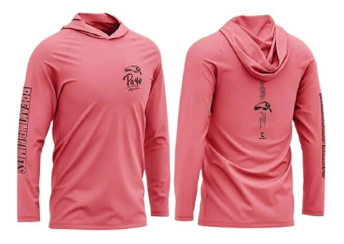 Payo Quick-Dry T-Shirt + Hoodie Pink 3