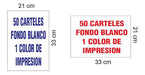 Arte Grafico Pack Of 50 Signage in One Color 1