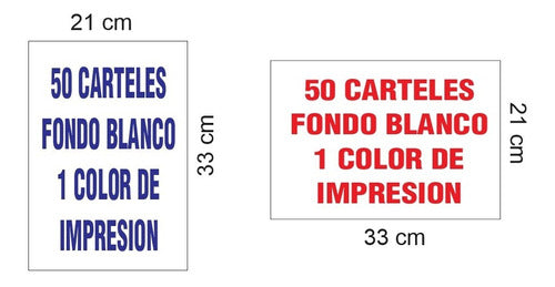 Arte Grafico Pack Of 50 Signage in One Color 1