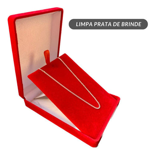 Prata Fina 2mm 70cm Legítima 925 Garantia Eterna + Limpa 2