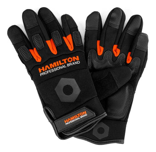 Hamilton GDT Anatomical Reinforced Mechanical Work Gloves 1