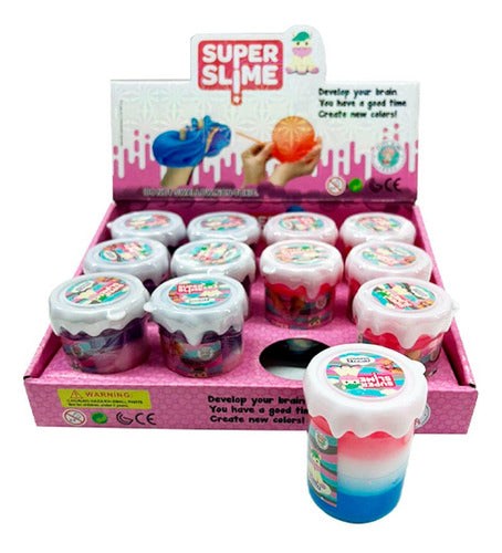 Slime Masa Elástica Unicornios 3 Colores X12 Norca Mayorista 0