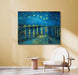Decorative Painting Starry Night Rhone Van Gogh 80x60 0