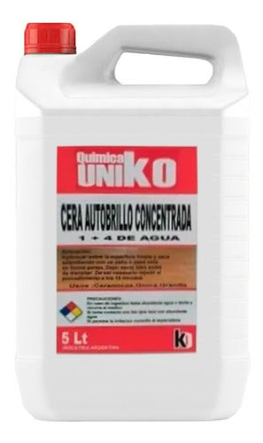 Uniko Concentrated Self-Shining Wax X 5 Lt for Diluting 0