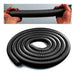Black PVC Hose 38mm by 5m for Vacuum Cleaner 2