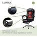 Lumax Miles Executive Chair with Massage and Premium Footrest Offer 5