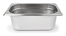 Premium Stainless Steel Gastronorm Tray GN 1/4 100mm 1