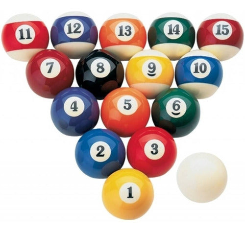 Bisonte Professional 57 Mm Pool Balls Sold Individually 0