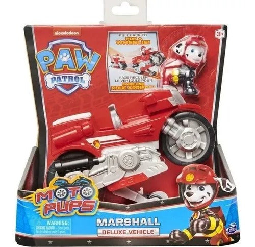 Spin Master Paw Patrol Marshall Deluxe Vehicle Moto 0