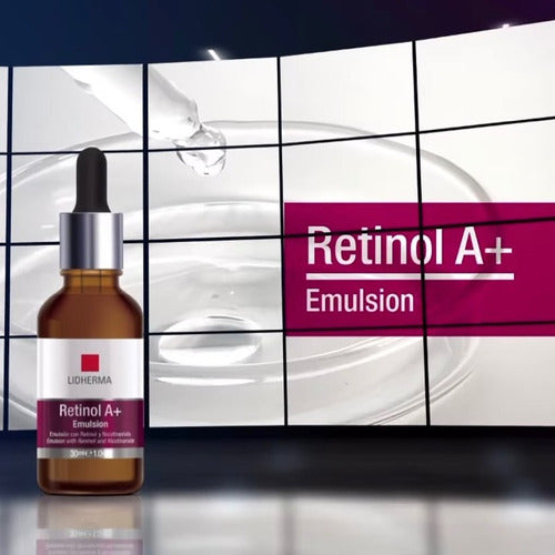 Lidherma Retinol A+ Emulsion + Radian C Face Cream Kit 7