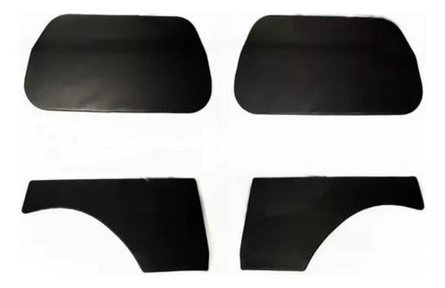 Classic Cars Fiat 600 D Door Panels X4 Quality 0