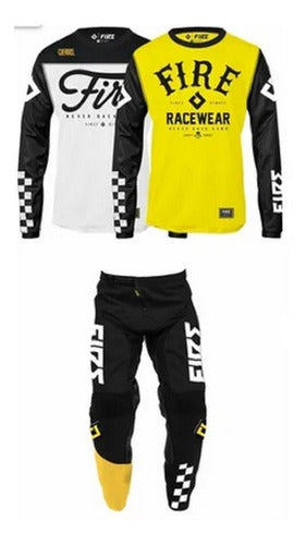 Motocross Fire Vapor Extreme Sportwear Set 0