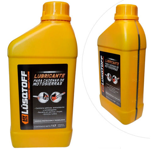 Aceite Para Cadena De Motosierra Lubricante 1 Litro Lusqtoff 0