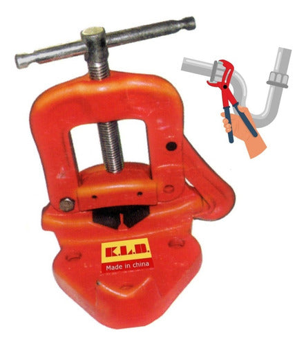 KLD 3'' Inch Hinge Pipe Vise - KLD291 0