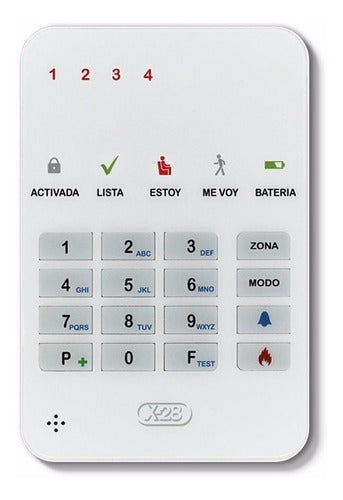 X-28 Alarmas Mini Alarm Keyboard T8M-MPXH Panel 8 Zones MPXH 0