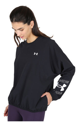 Under Armour Graphic Women's Training Hoodie in Black 1