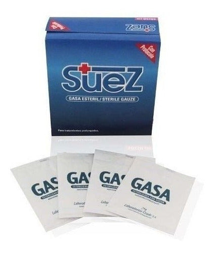 Suez 10 Sterilized Gauze Boxes 15x15 0