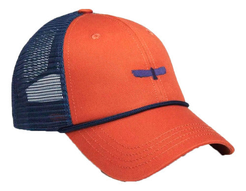 Trown Unisex Modern Condor Brick Blue Cap 1