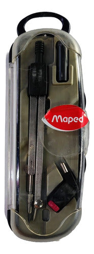 Maped Compas 308C in Box with Adapter and Articulated Arm 0