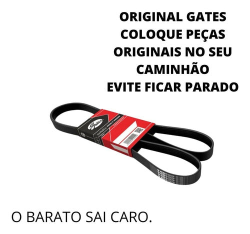 Correia Do Motor Para Caminhão Stralis 801361410/ 12pk1830 2