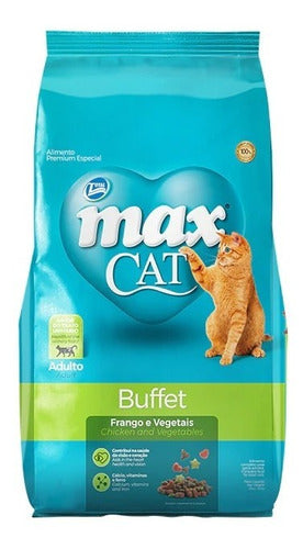 Max Cat Buffet Premium Special 20 Kg With Gifts 0