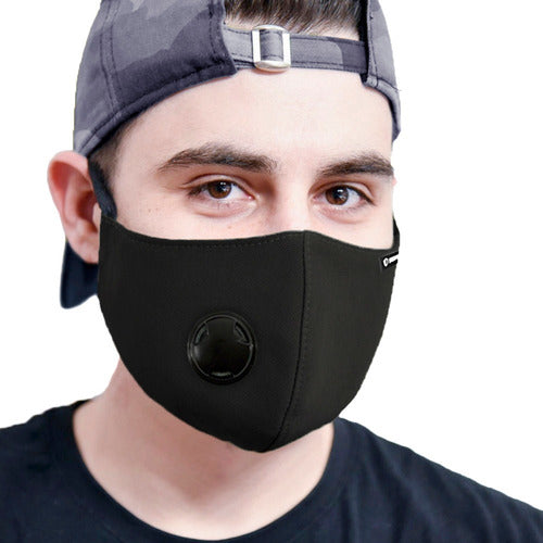 Stoper Premium Adjustable Washable Face Mask with Valve 5