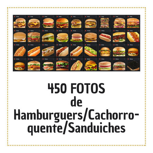 450 Fotos Hamburguers/cachorro-quentes/sanduiches Design Png 1