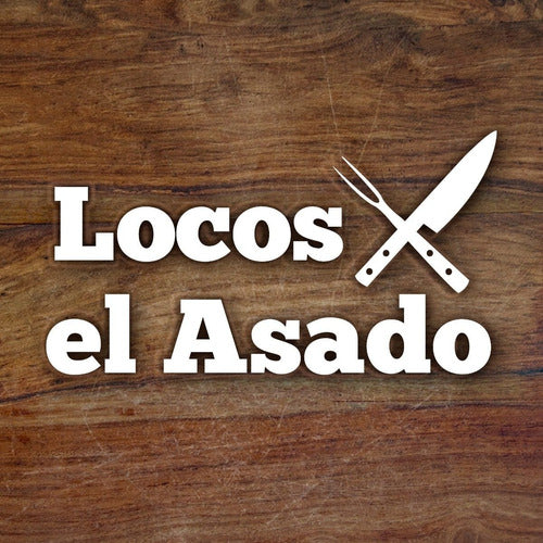 Grill Master Apron Locos X El Asado Cotton Pockets 1