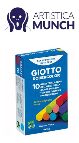 Giotto Robercolor Chalk X 10 Colorful Units 1