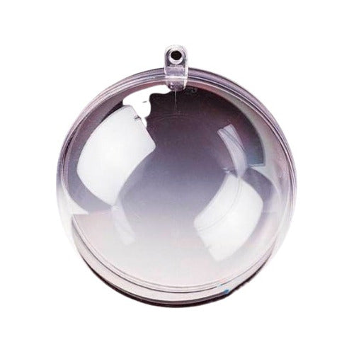 Transparent Interlocking Spheres 8cm x 15 0