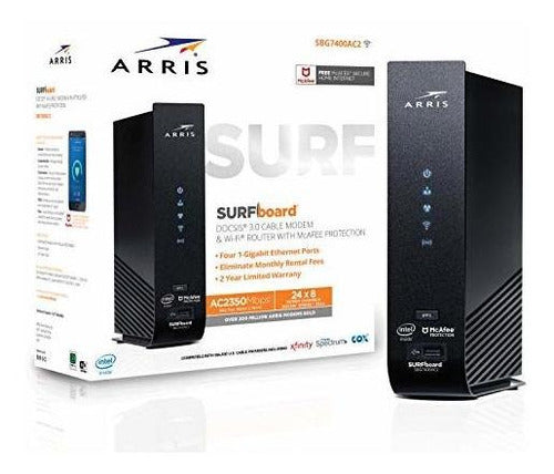 Arris Docsis 2 Black Surfboard 0