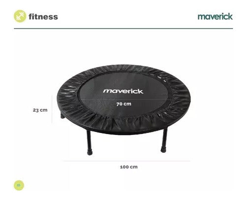 Colchoneta Mini Trampolin Cama Elastica Maverick Wing Gym 1