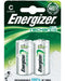 Pilas Medianas Recargables Energizer C 2