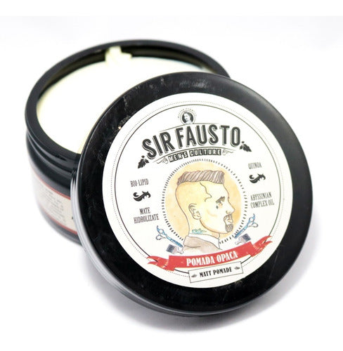 Sir Fausto Opaca Pomade for Hair Repair Texture 100ml 1