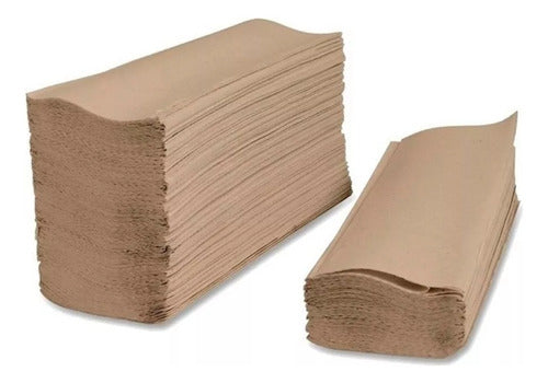 Toalla Intercalada Beige 20x24cm Papel Tisue Premium 1500un. 0