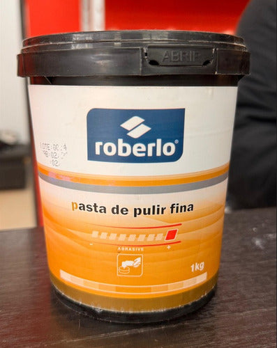 Roberlo Pasta De Pulir - 1kg - Mas Corte - Mas Abrasivo 3