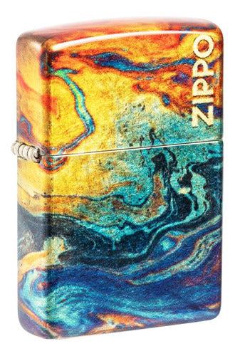 Zippo 48778 Colorful Design Original Warranty 0