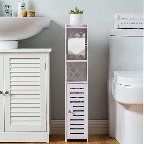 J JINXIAMU Small Bathroom Storage Cabinet 1