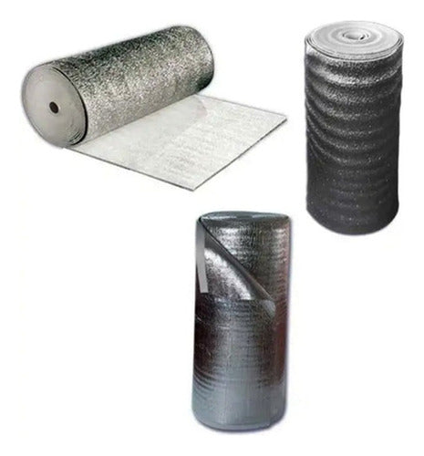 Aislante Espuma C/aluminio Para Techos 5mm De Espesor 20m² 1