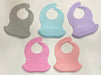 Waterproof Silicone Bib with Containment Pocket for Babies 23