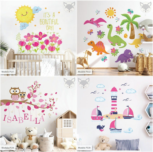 Little Dreamer Deco – Kids' Decorative Wall Stickers Model 41al50 Size A 6