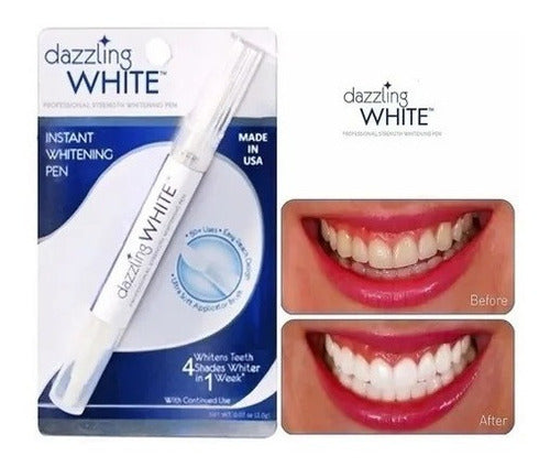 Lapiz Con Gel Blanqueador Dientes  Instantaneo White Pen 1