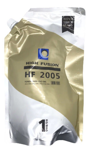 Po De Toner High Fusion Hf 1908 2005 Bag 1kg Kit Com 05 Und 1