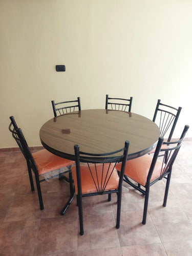 Sillas JR Round Table 1.20 Formica - With Card 0