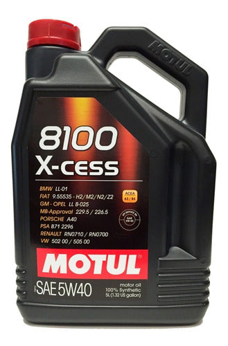 Motul 8100 Xcess 5W40 Engine Oil 3