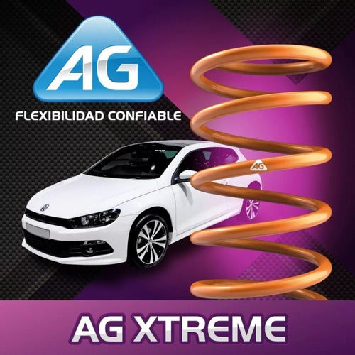 AG 2 Espirales Ag Xtreme Trasero Volkswagen Gol G3 2000-2005 1