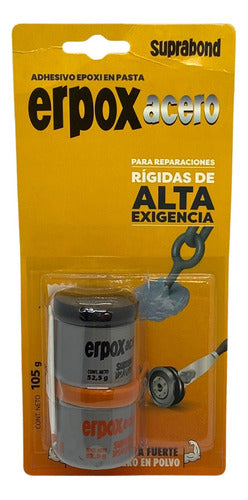 Suprabond Epoxy Adhesive Paste with Steel 105g 1