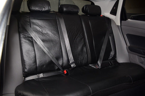 Padded Faux Leather Seat Cover for Fiat Palio Weekend 10/ 5