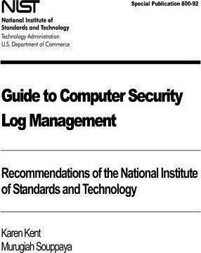 Guide to Computer Security Log Management - Karen Kent - Guide To Computer Security Log Management - Karen Kent (P...